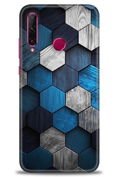 Rulet Aksesuar غطاء متوافق مع هاتف هواوي هونر 20 لايت HD مطبوع - غطاء سيليكون...