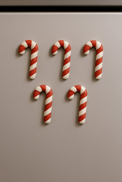 3D Stuff مغناطيس بتصميم السنة الجديدة - مجموعة مغناطيس هدايا السنة الجديدة - ...