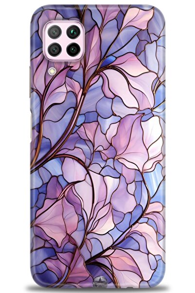 Rulet Aksesuar غطاء متوافق مع هاتف هواوي P40 لايت HD مطبوع - غطاء سيليكون مصم...