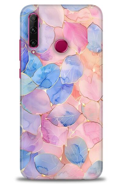 Rulet Aksesuar غطاء متوافق مع هاتف هواوي هونر 20 لايت HD مطبوع - غطاء سيليكون...