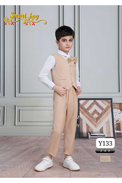 Way Stylish boys' kindergarten suit - 3 pieces in practical and comfortable c...