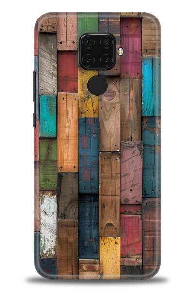 Rulet Aksesuar غطاء متوافق مع هاتف هواوي ميت 30 لايت HD مطبوع - غطاء سيليكون ...