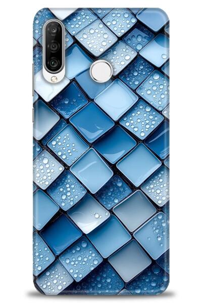 Rulet Aksesuar غطاء متوافق مع هاتف هواوي P30 لايت HD مطبوع - غطاء سيليكون مصم...