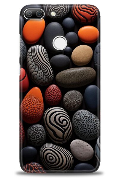 Rulet Aksesuar غطاء متوافق مع هاتف هواوي هونر 9 لايت HD مطبوع - غطاء سيليكون ...