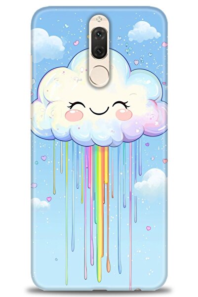 Rulet Aksesuar غطاء متوافق مع هاتف هواوي ميت 10 لايت HD مطبوع - غطاء سيليكون ...