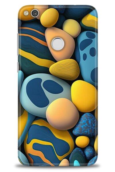 Rulet Aksesuar غطاء متوافق مع هاتف هواوي P9 لايت 2017 HD مطبوع - غطاء سيليكون...