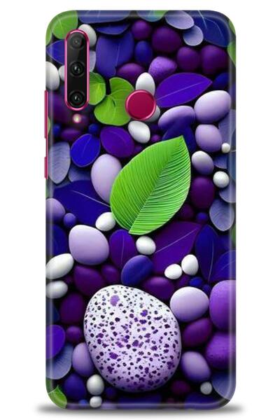 Rulet Aksesuar غطاء متوافق مع هاتف هواوي هونر 20 لايت HD مطبوع - غطاء سيليكون...