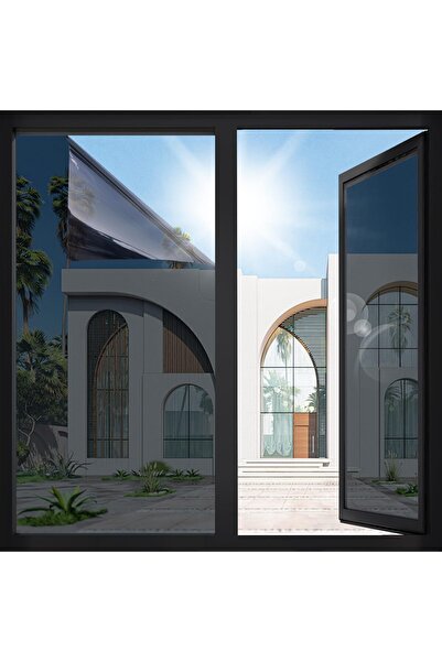 ALAYRA International غشاء زجاجي مانع للتجسس، معتم، لحماية خصوصية النوافذ، مقا...