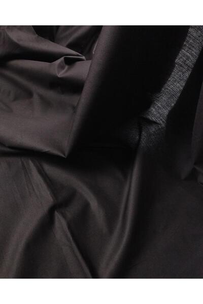 Kumaş Parça Темно-коричнева тканина поплін, ширина: 150 см