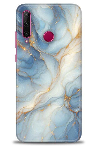 Rulet Aksesuar غطاء متوافق مع هاتف هواوي هونر 20 لايت HD مطبوع - غطاء سيليكون...