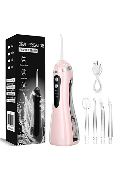 OEM Irigator Oral,Dus Bucal Profesional,3 Moduri de Curatare, 4 Capete, IPX7