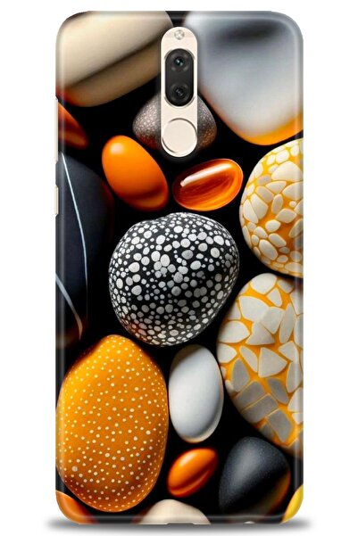 Rulet Aksesuar غطاء متوافق مع هاتف هواوي ميت 10 لايت HD مطبوع - غطاء سيليكون ...