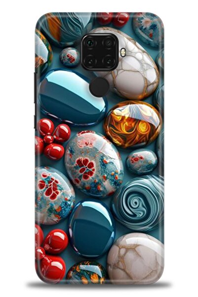 Rulet Aksesuar غطاء متوافق مع هاتف هواوي ميت 30 لايت HD مطبوع - غطاء سيليكون ...