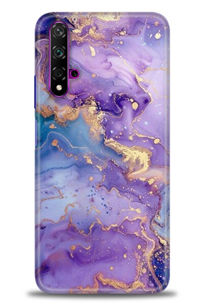 CaseMio Huawei Nova 5T Uyumlu Kılıf HD Baskılı Kapak - Tasarım Silikon Kılıf ...