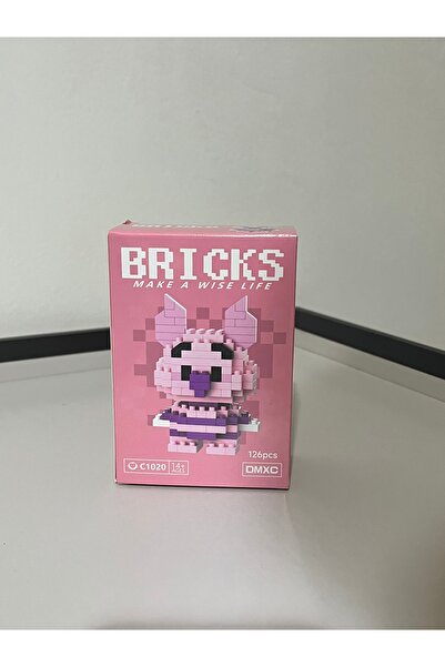 By Ayşegül Brıcks 3D Piglet Mini Yapı Oyuncak