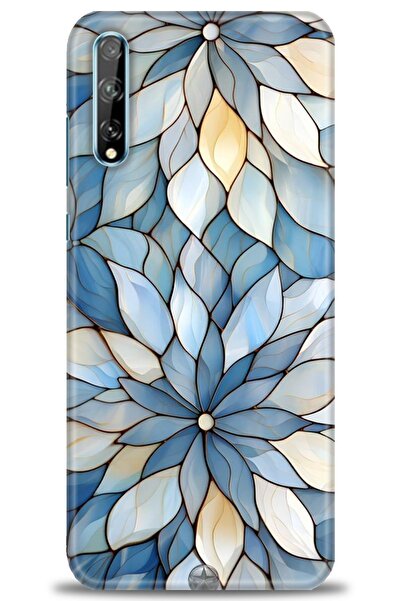 Rulet Aksesuar غطاء متوافق مع هاتف هواوي P Smart S HD مطبوع - غطاء سيليكون مص...