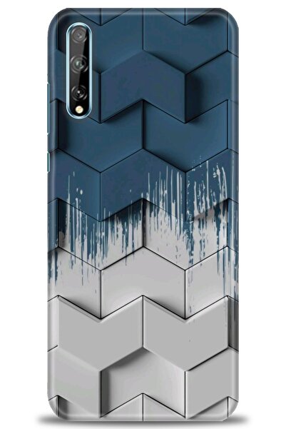 Rulet Aksesuar غطاء متوافق مع هاتف هواوي بي سمارت اس اتش دي مطبوع - غطاء سيلي...