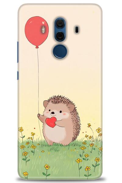 Rulet Aksesuar Huawei Mate 10 Pro Uyumlu Kılıf HD Baskılı Kapak - Tasarım Sil...