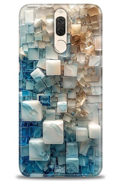 Rulet Aksesuar غطاء متوافق مع هاتف هواوي ميت 10 لايت HD مطبوع - غطاء سيليكون ...