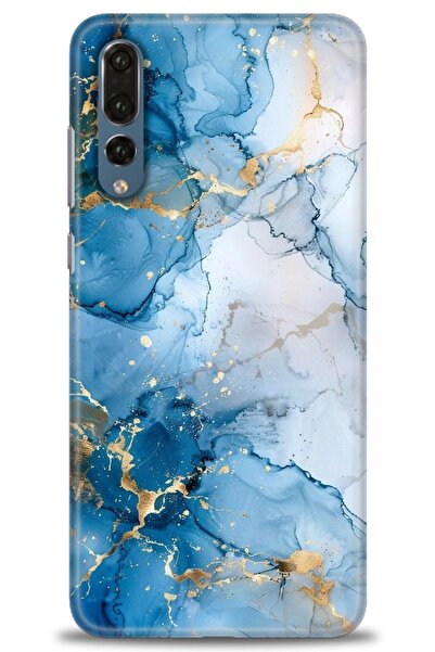 Rulet Aksesuar غطاء متوافق مع هاتف هواوي P20 Pro HD مطبوع - غطاء سيليكون مصمم...