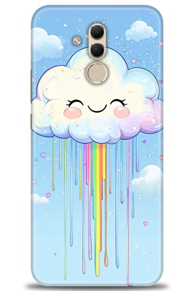 Rulet Aksesuar غطاء متوافق مع هاتف هواوي ميت 20 لايت HD مطبوع - غطاء سيليكون ...