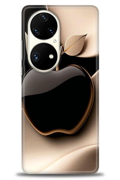 Rulet Aksesuar غطاء متوافق مع هاتف هواوي P50 Pro HD مطبوع + واقي شاشة سيراميك...