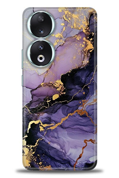 Rulet Aksesuar غطاء متوافق مع هاتف هواوي هونر مطبوع HD - غطاء سيليكون مصمم - 315