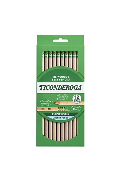 Dixon Ticonderoga أفضل قلم رصاص في العالم، قلم رصاص ناعم صديق للبيئة، عبوة من...