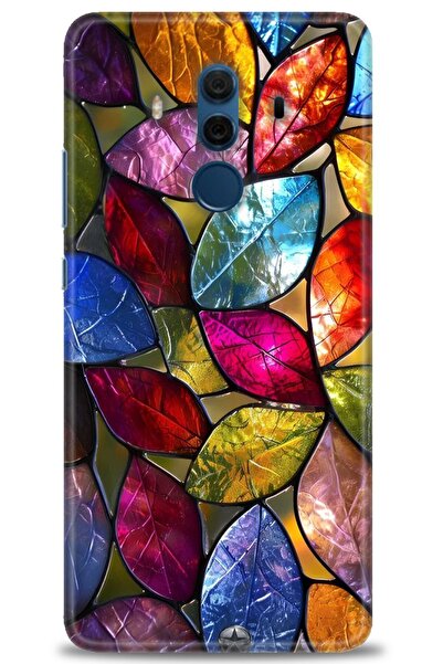 Rulet Aksesuar غطاء متوافق مع هاتف هواوي ميت 10 برو HD مطبوع - غطاء سيليكون م...