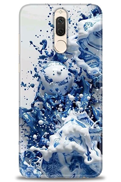 Rulet Aksesuar غطاء متوافق مع هاتف هواوي ميت 10 لايت HD مطبوع - غطاء سيليكون ...