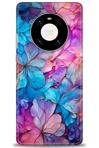 Rulet Aksesuar غطاء متوافق مع هاتف هواوي ميت 40 برو HD مطبوع - غطاء سيليكون م...