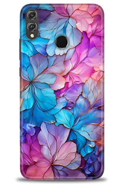 Rulet Aksesuar غطاء متوافق مع هاتف هواوي هونر 8X HD مطبوع - غطاء سيليكون مصمم...