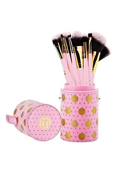 Bh Cosmetics مجموعة فرش مكياج دوت بانك، 11 فرشاة