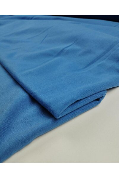 Kumaş Parça Două fire de culoare albastră Pe bumbac moale umaş Lățime: 175 cm