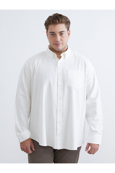 LC Waikiki Cămașă de lumberjack pentru bărbați, cu mânecă lungă, de formă reg...