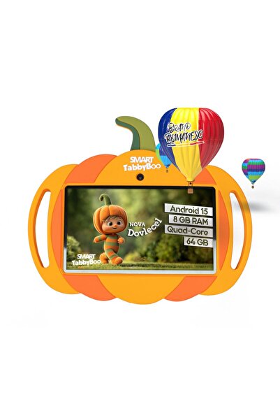 SMART TabbyBoo Kids Tablet Zucchini NOVA 64GB, 8GB RAM, OctaCore, Android 15, with parental control