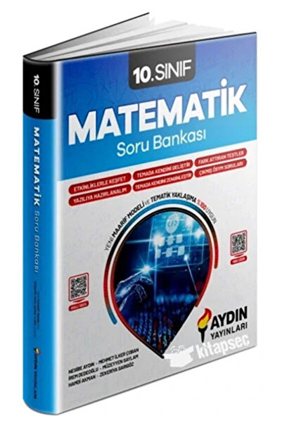Aydın Yayınları 10.SINIF MATEMATİK SORU BANKASI AYDIN YAYIN