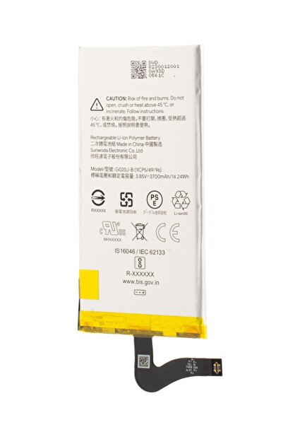 Google Pixel 4 XL Battery, G020J-B, 3700 mAh, OEM