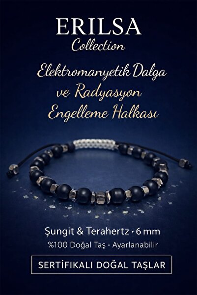 Erilsa سوار معتمد لحجب الموجات الكهرومغناطيسية والإشعاع - حجر الشونجيت تيراهيرتز