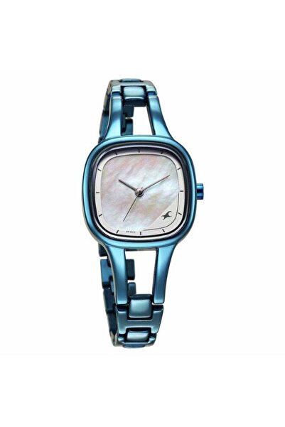 FASTRACK ساعة نسائية تناظرية كوارتز من Pulse، موديل 6147QM01 - مينا من عرق ال...