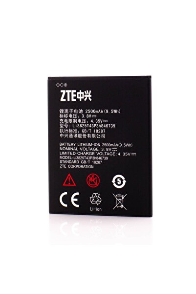 ZTE ZTE battery, Li3825T43P3h846739, OEM