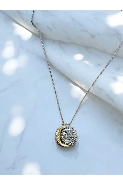 AYL ACCESSORİZE GÜNEŞ VE AY KOLYE