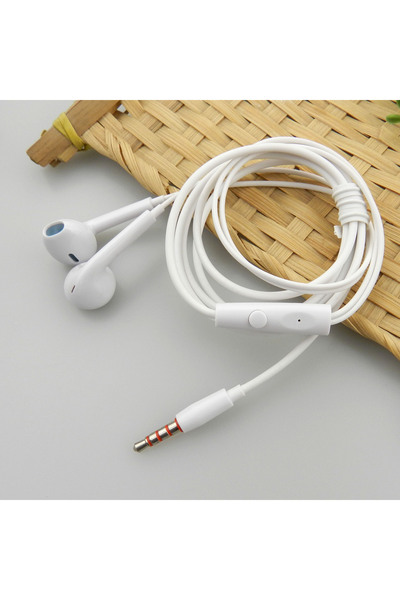 KIN سماعات أذن داخلية K102 مقاس 3.5 ملم مع وحدة تحكم سلكية، سماعات رياضية ومو...