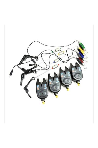 Falai Tackle Set 4 senzori + 4 Swingere Lumino cu mufa jack