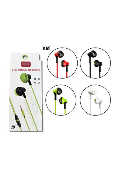 KIN سماعة رأس سلكية عالية الدقة باللون الأبيض - K815