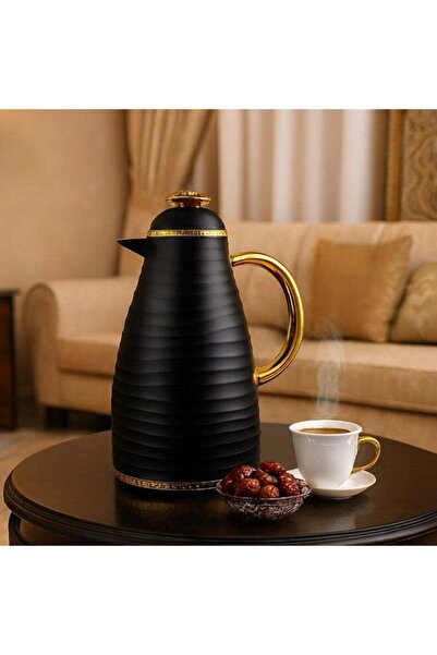 BASURRAH Luxury Tea Thermos Black 1.5L