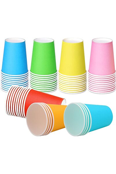 4as 4A.S 120 Piece Disposable Paper Cups 9 Oz 250 Ml