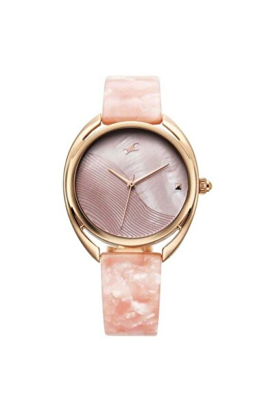 FASTRACK Younique Women's Analog Watch 68036KD01 — Pink Mother of Pearl, Rose...