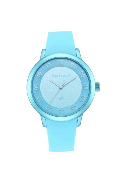 FASTRACK Pop Colours 68025AP05 Women's Watch – Blue Dial, Blue Silicone Strap