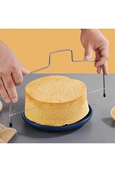 melt pastry & kitchen Pasta Kek Pandispanya Kesme Testeresi - Kesme Teli(Yede...